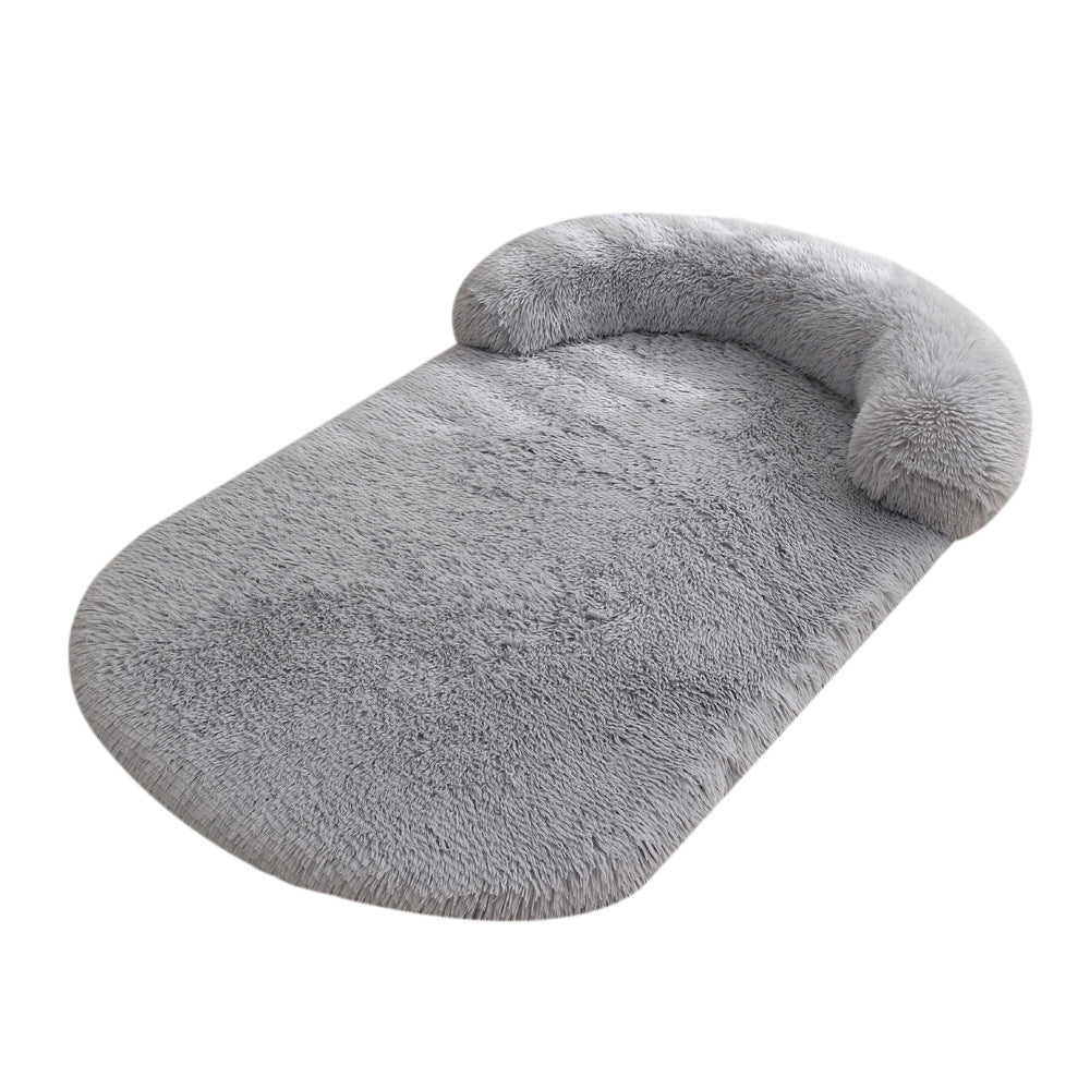 Plush Pet House Bed With Warm Soft Cushion Comfort
