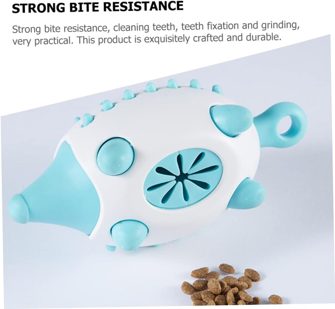 Wear Resistant Pet Treat Dispensing Puzzle Squeaky Chew Toy