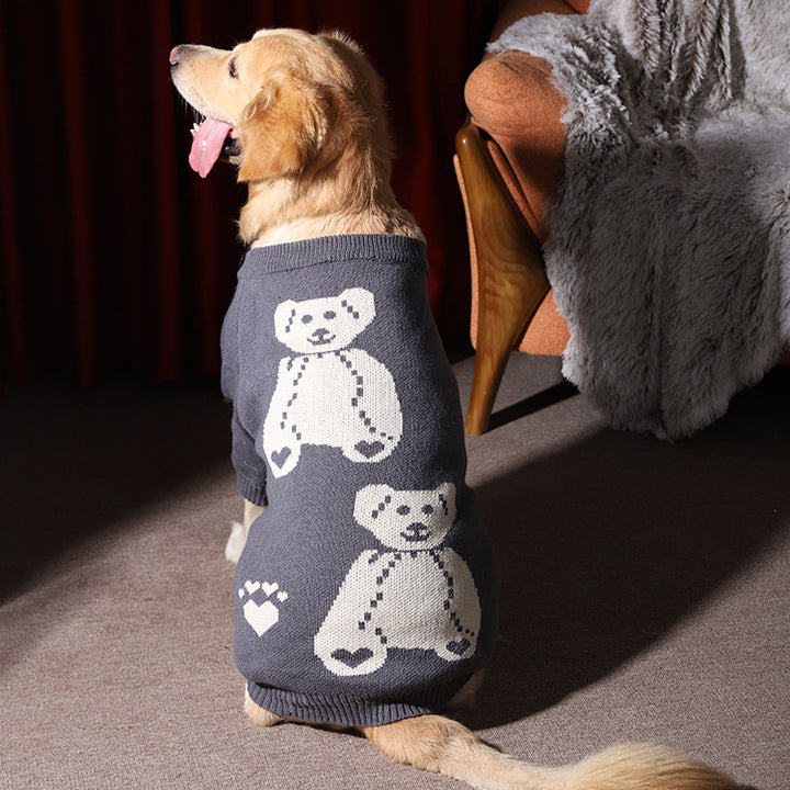 Winter Warm Large Pet Thick Sweater Clothing