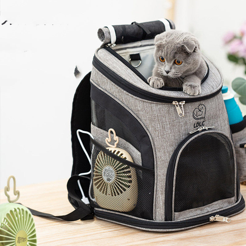 Portable Pet Backpack For Outdoor Travel And Carrying