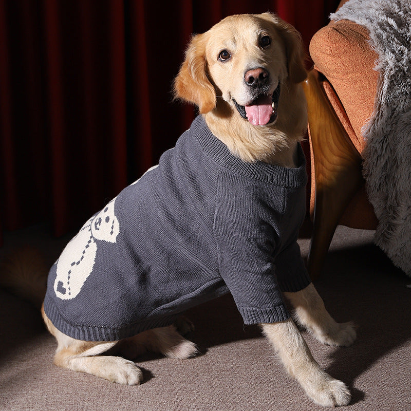 Winter Warm Large Pet Thick Sweater Clothing