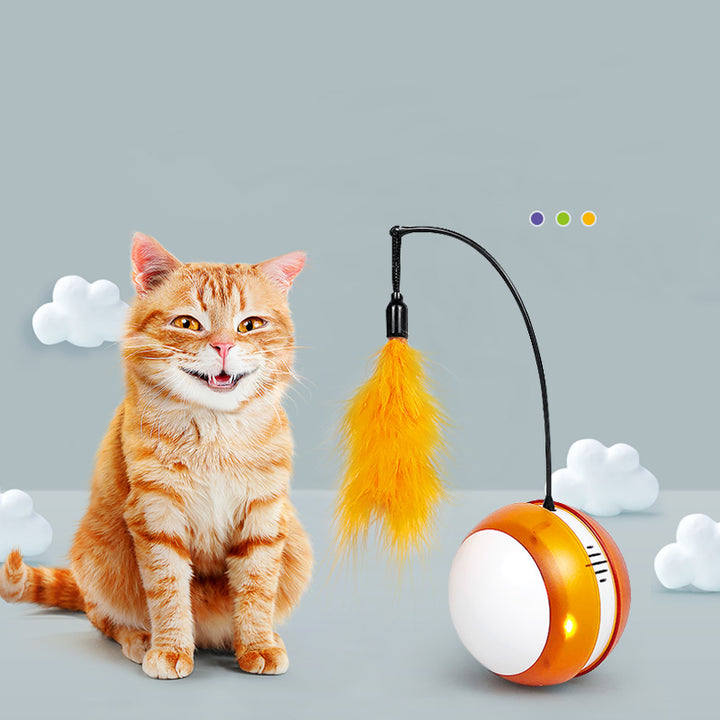 Electric Intelligent Pet Ball Interactive Kitten Entertainment Toy