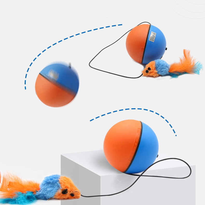 Automatic Intelligent Pet Teasing Ball Teeth Grinding Toy