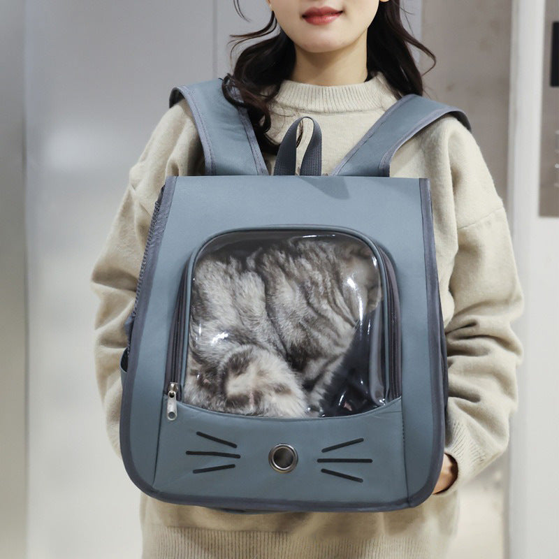 Pet Breathable Travel Backpack Carrier Portable Shoulder Bag