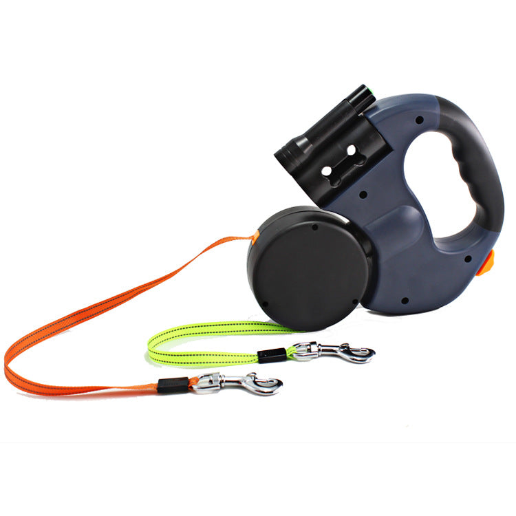 Dual Headed Pet Retractable Leash