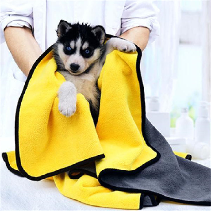 High Quality Absorbent Pet Bath Towel Multi Size Grooming Cloth