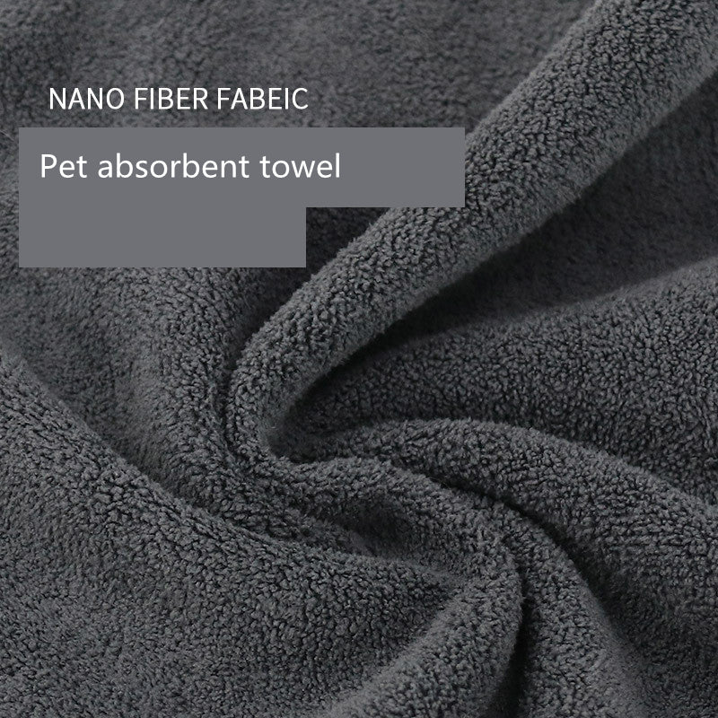 High Quality Absorbent Pet Bath Towel Multi Size Grooming Cloth