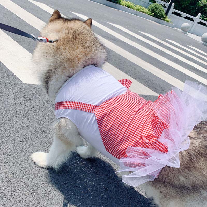 Princess Style Pet Costume Elegant Large Pet Clothing