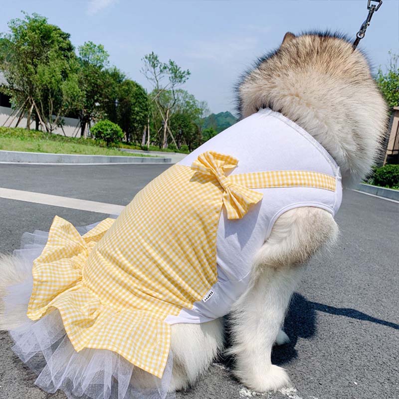Princess Style Pet Costume Elegant Large Pet Clothing