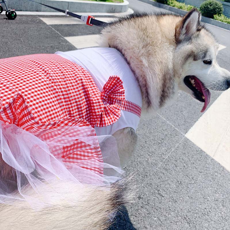 Princess Style Pet Costume Elegant Large Pet Clothing