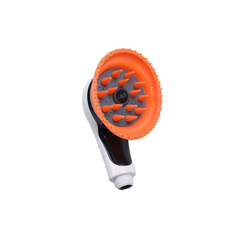 Pet Shower Kit Brush Massage Spray Head Grooming Bath Kit
