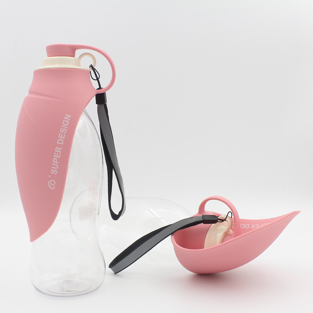 Pet Portable Leak Proof Water Dispenser Bottle Bowl Suit