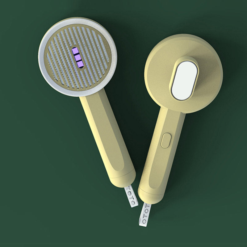 Hoopet 2 In 1 Pet Comb UVC Detection Grooming Brush Tool