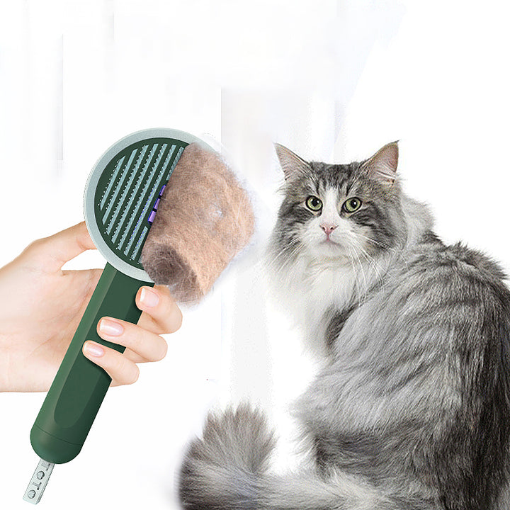 Hoopet 2 In 1 Pet Comb UVC Detection Grooming Brush Tool