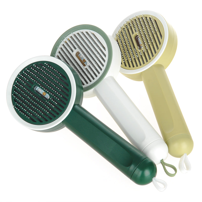 Hoopet 2 In 1 Pet Comb UVC Detection Grooming Brush Tool
