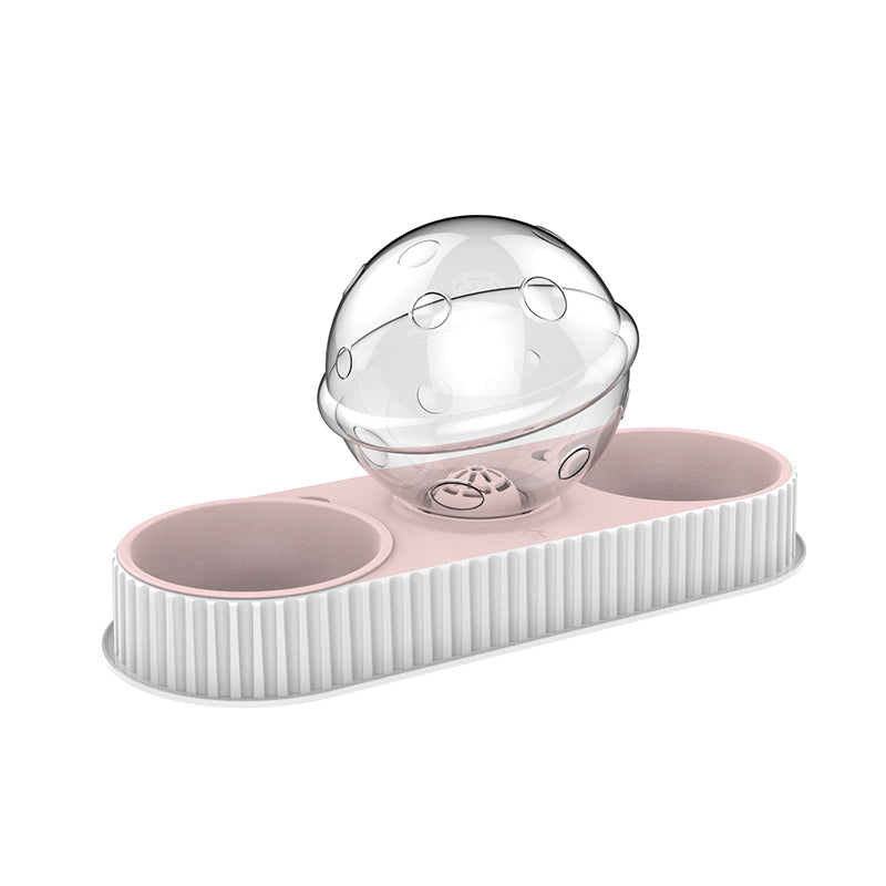 Pet Automatic Feeding And Drinking Bowl Dispenser Suit