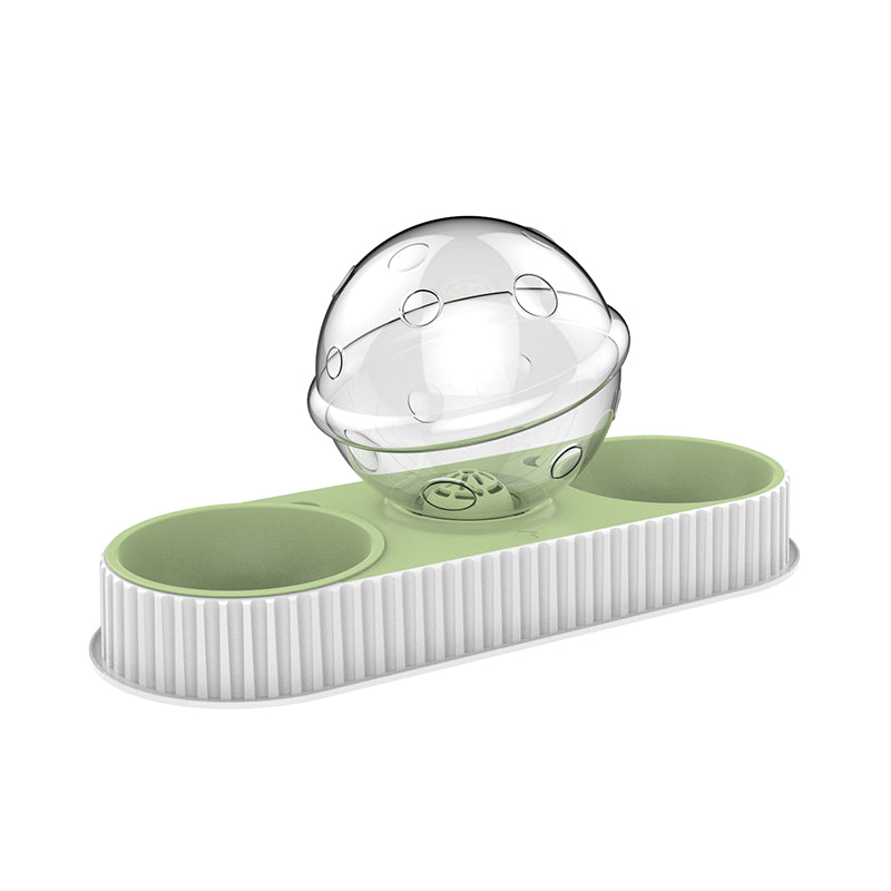 Pet Automatic Feeding And Drinking Bowl Dispenser Suit