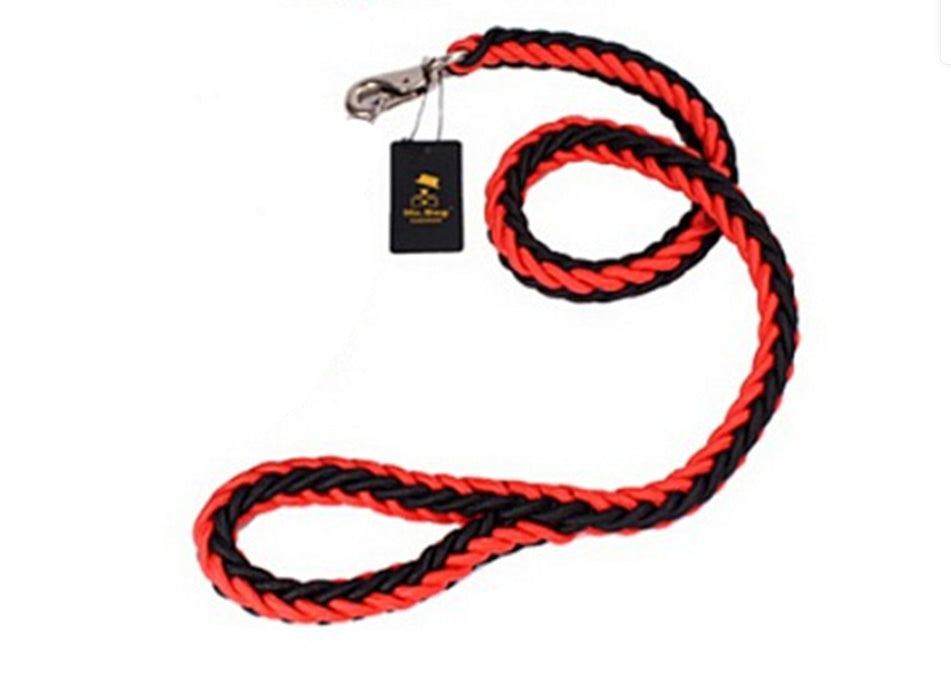 Eight Strand Braided Pet Walking Leash Durable Rope Tool