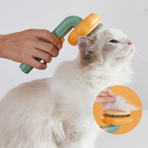 Self Cleaning Pet Slicker Brush Gentle Grooming Tool For Pets