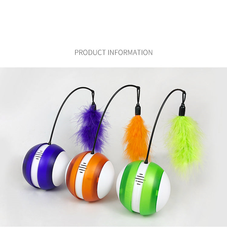 Electric Intelligent Pet Ball Interactive Kitten Entertainment Toy