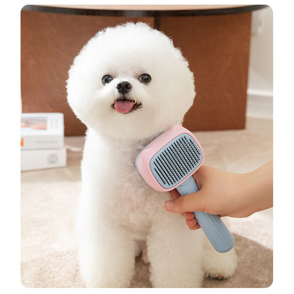 Pet Deshedding Grooming Brush Hair Removal Tool For Pets