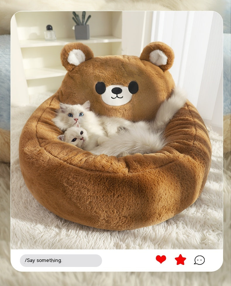 Winter Warm Pet Bed Mat For Deep Sleep Comfort
