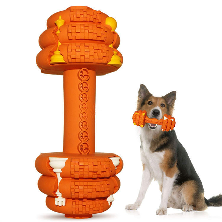 Durable Pet Chew Toy Food Grade Teeth Cleaning Interactive Toy