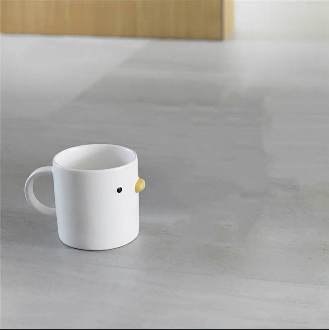 Slanted Ceramic Tall Pet Water Bowl