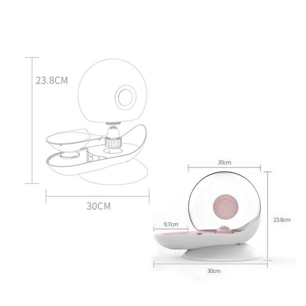 Automatic Water Drinking Fountain Bowl