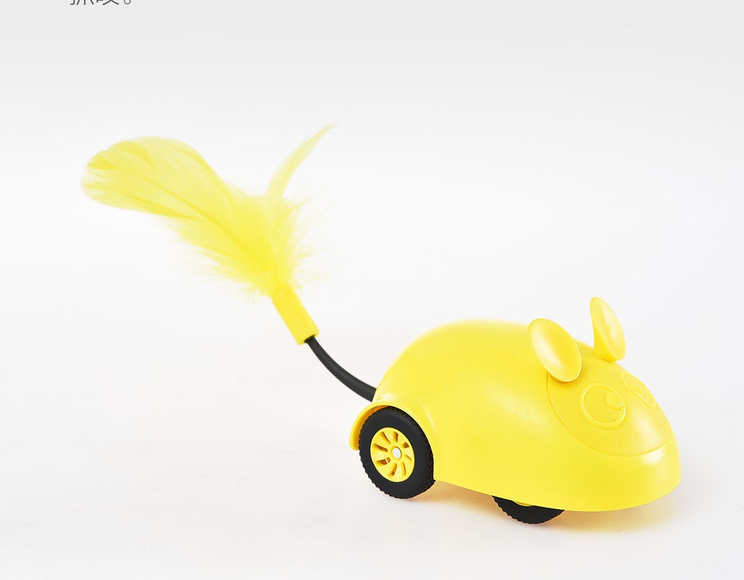 Remote Control Pet Food Dispensing Interactive Toy Vehicle
