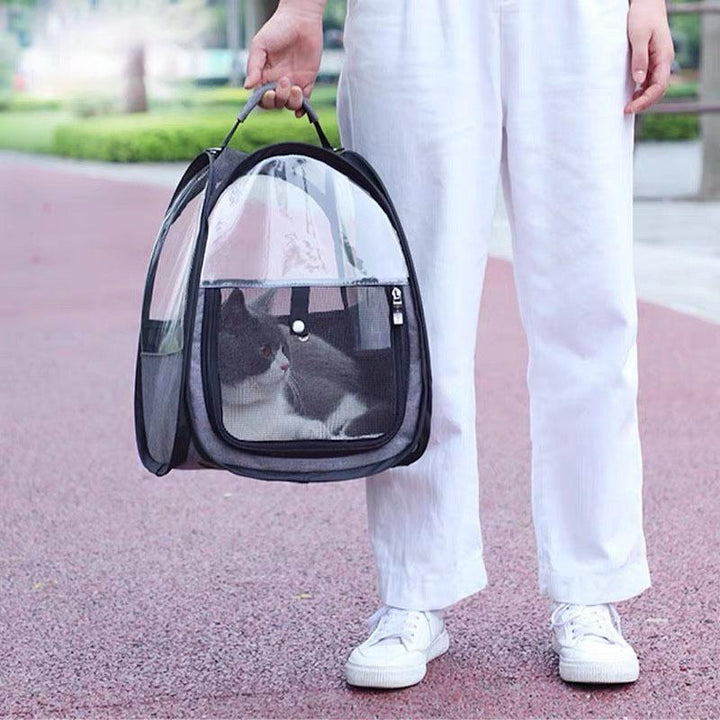 Pet Transparent Foldable Portable Handheld Travel Bag
