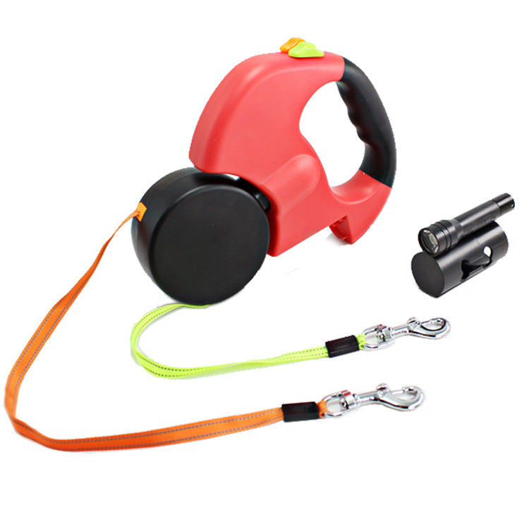 Dual Headed Pet Retractable Leash