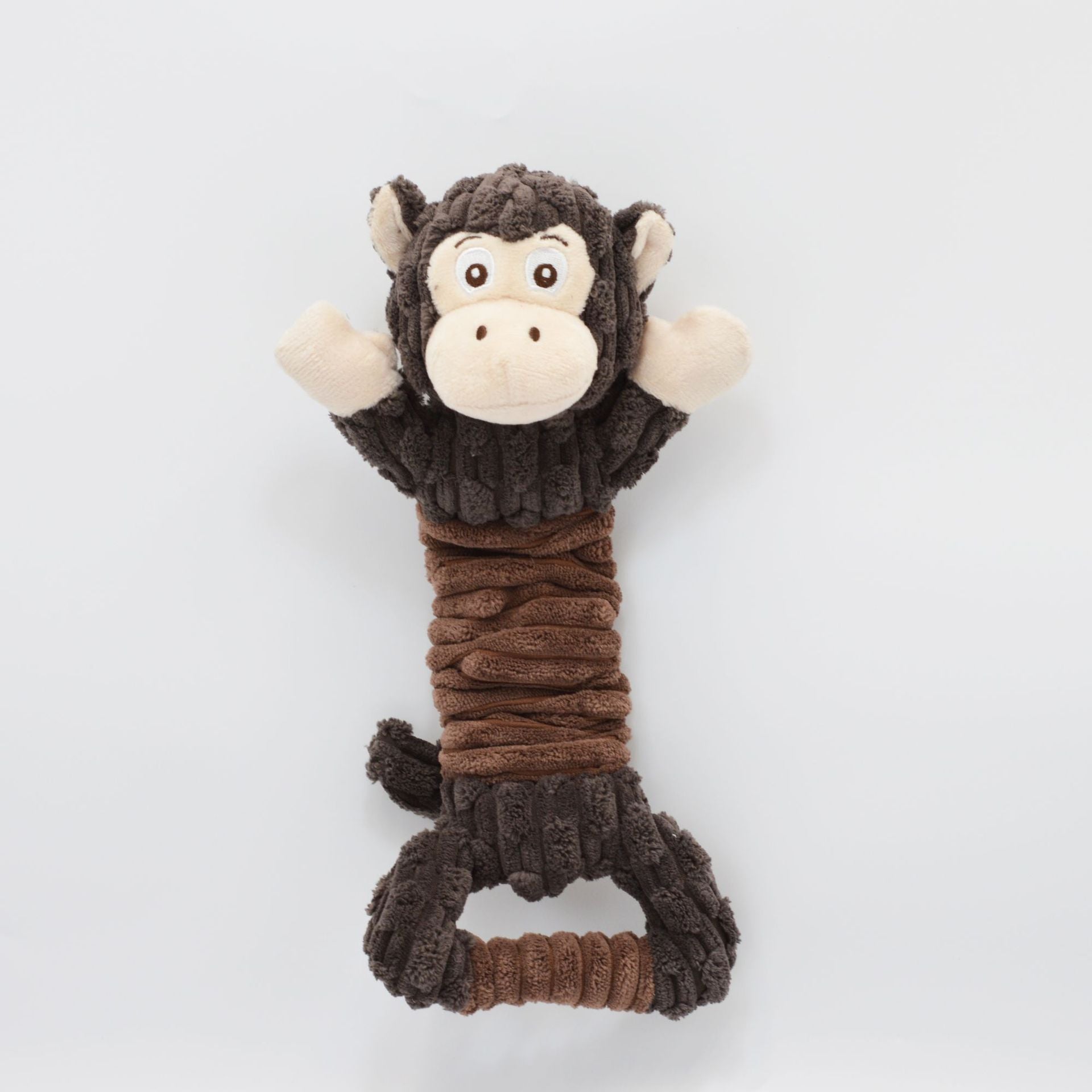 Large Plush Pet Squeaky Tug Of War Indoor Play Toy