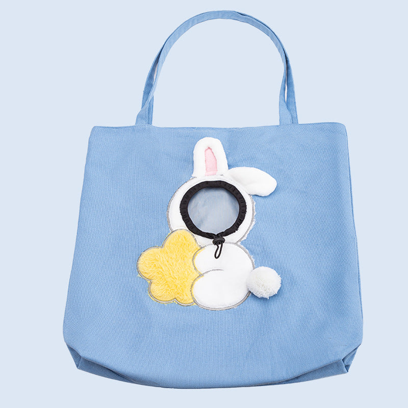 Animal Shaped Pet Backpack Portable Off Shoulder Carrier Bag
