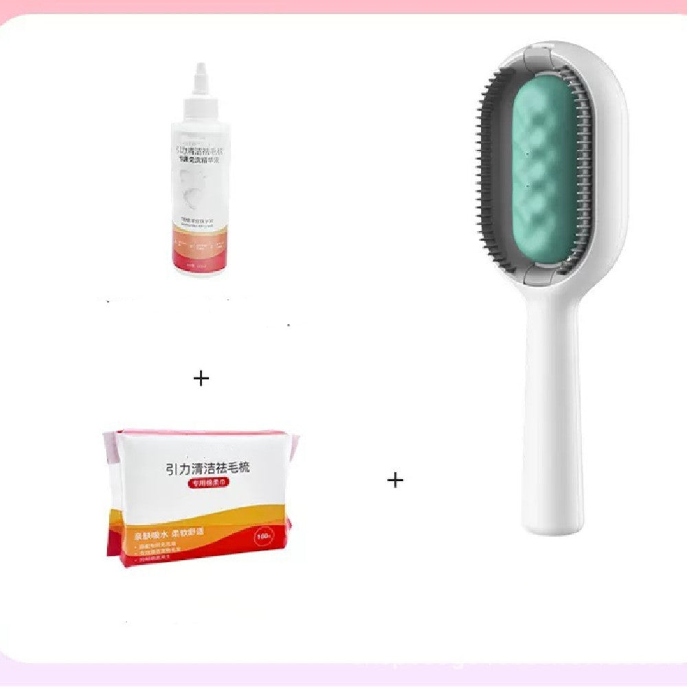 Pet Grooming Dematting Comb Hair Removal Brush With Tank For Pets