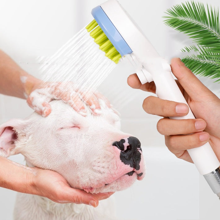 Pet Bath Brush Massage Comb Shower Cleaning Tool For Pets
