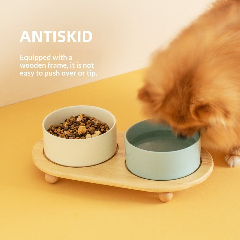 Ceramic Animal Food Bowls Feeding Supplies