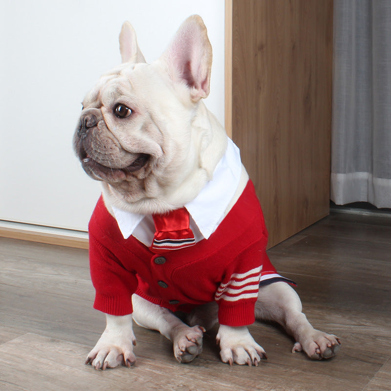 Christmas Autumn Winter Pet Sweater Warm Festive Clothing