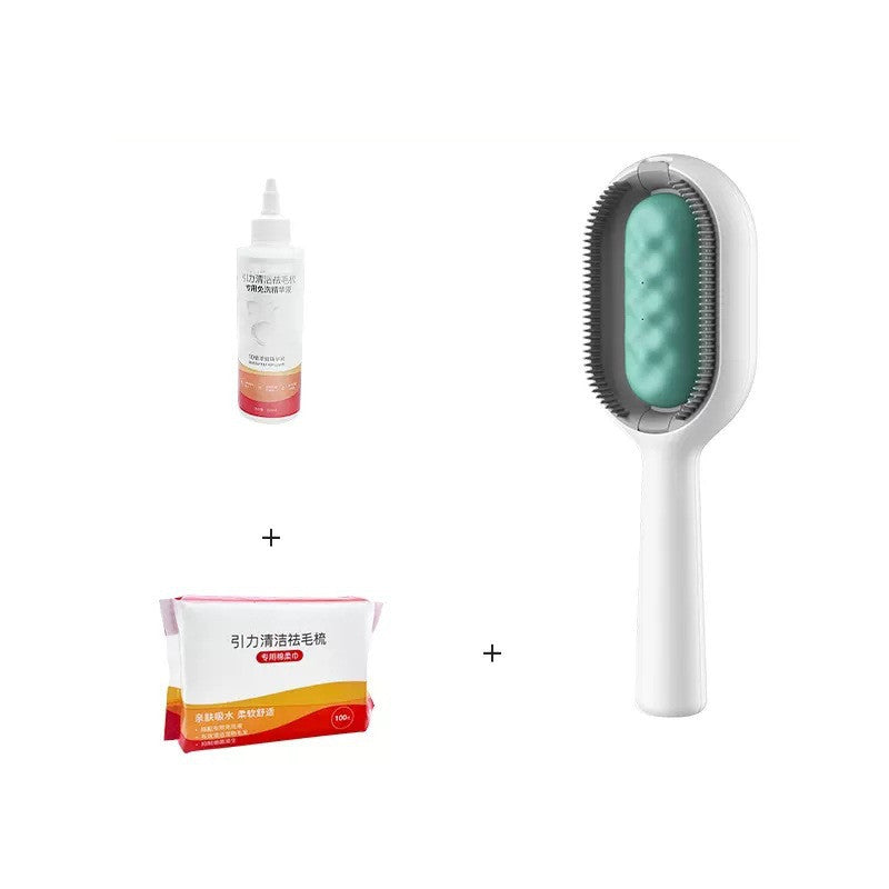 Pet Grooming Dematting Comb Hair Removal Brush With Tank For Pets