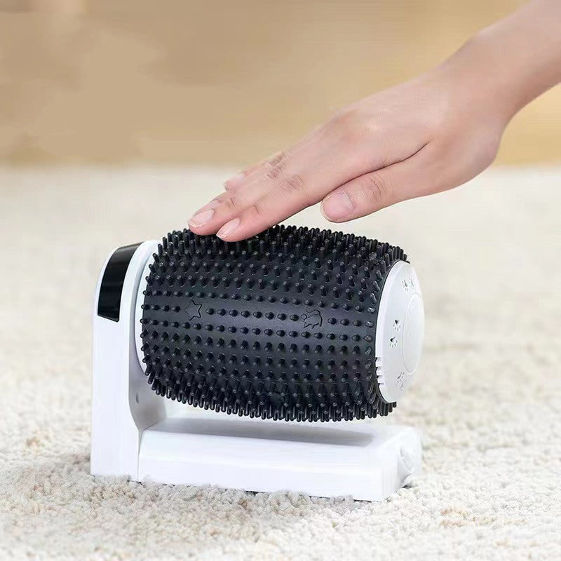 Automatic Pet Corner Self Grooming Wall Brush Scratcher Tool