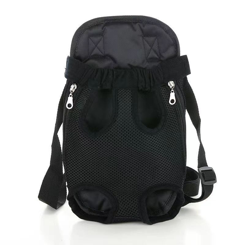 Pet Breathable Adjustable Front Carrier Backpack Portable Travel Bag
