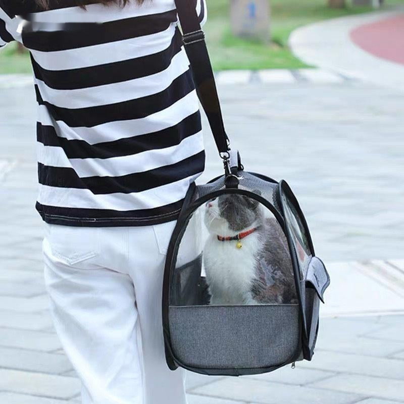 Pet Transparent Foldable Portable Handheld Travel Bag