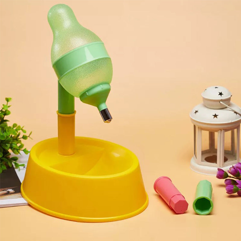 Adjustable Height Automatic Pet Water Dispenser Feeder Fountain