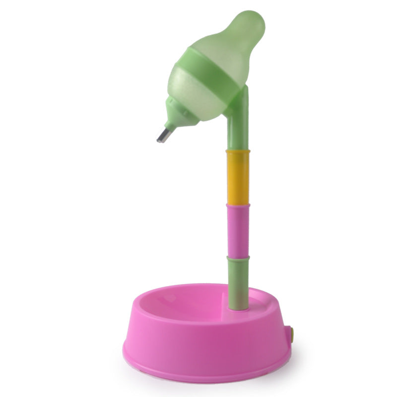 Adjustable Height Automatic Pet Water Dispenser Feeder Fountain