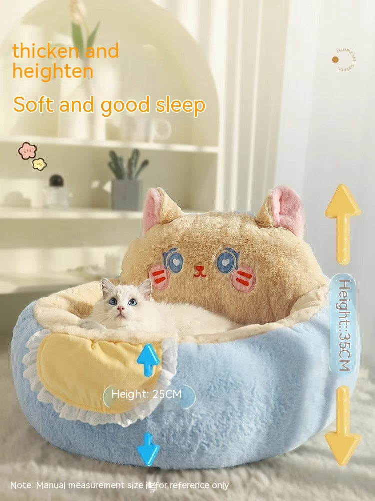 Winter Warm Pet Bed Mat For Deep Sleep Comfort