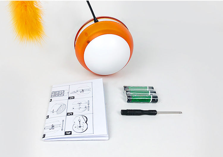 Electric Intelligent Pet Ball Interactive Kitten Entertainment Toy