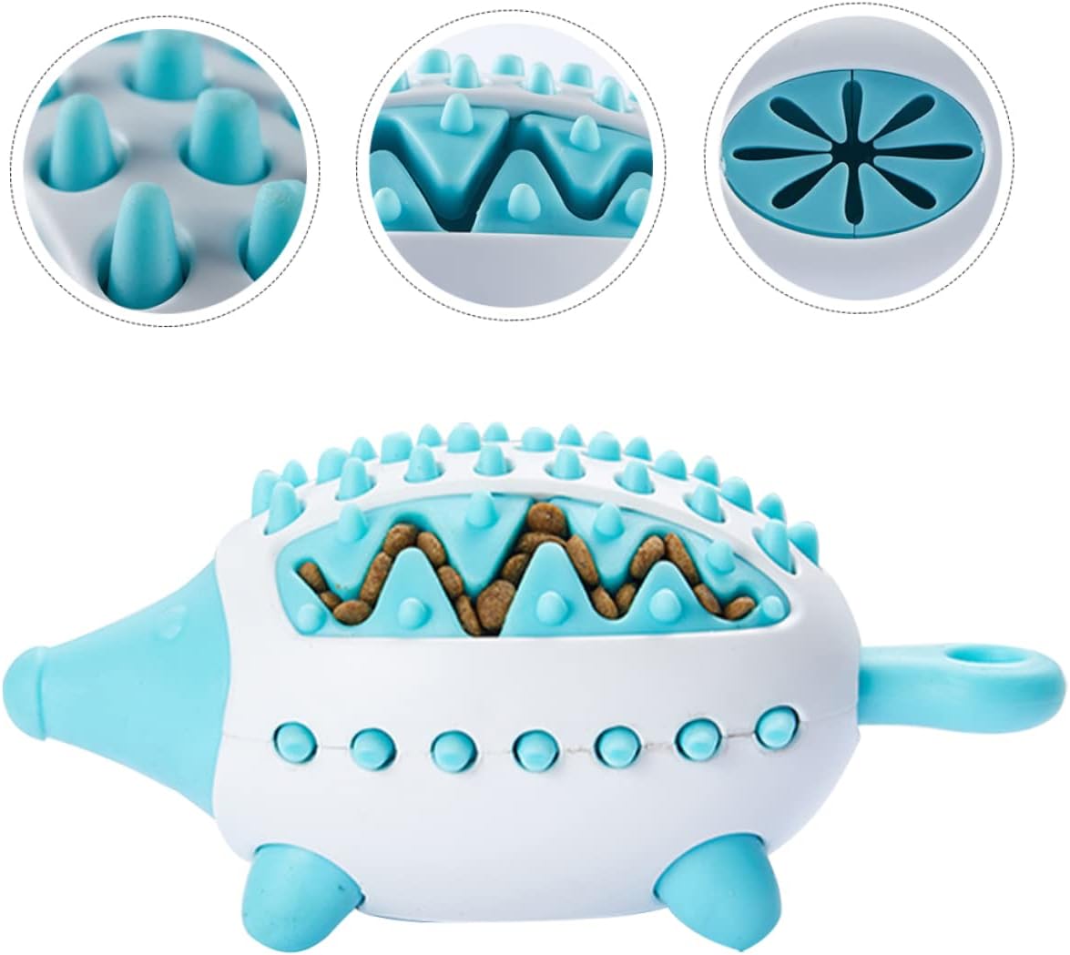 Wear Resistant Pet Treat Dispensing Puzzle Squeaky Chew Toy