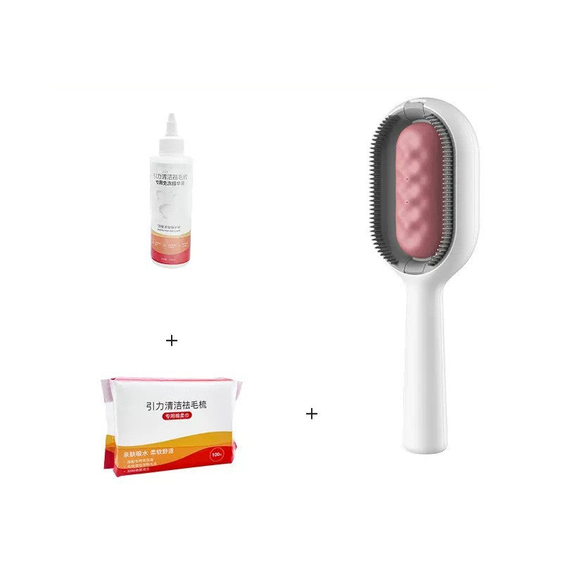 Pet Grooming Dematting Comb Hair Removal Brush With Tank For Pets