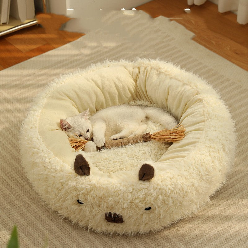 Winter Warm Pet Kennel For Deep Sleep Comfort
