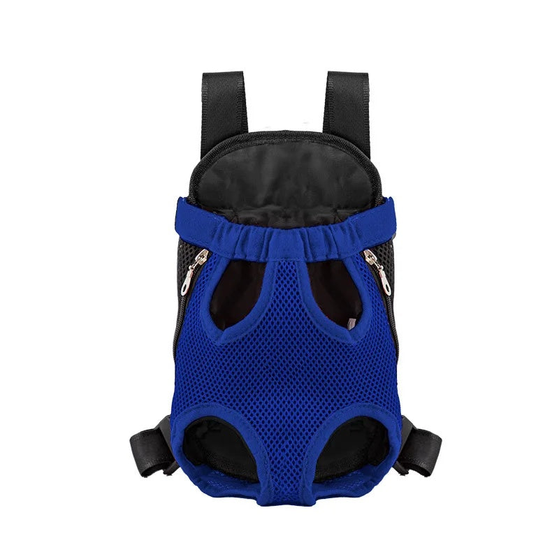 Pet Breathable Adjustable Front Carrier Backpack Portable Travel Bag